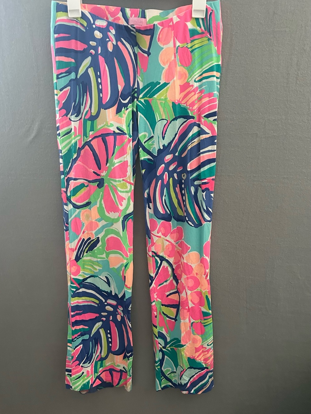 Lilly Pulitzer Women S Floral Print Wide Leg Pants Colorful Tropical Loungewear